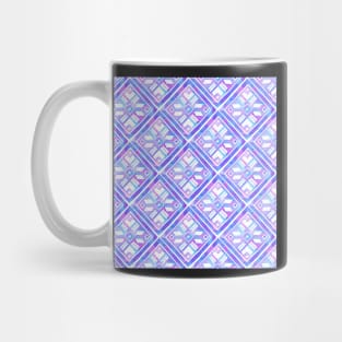 Traditional embroidery ornament - winter watercolor pattern Mug